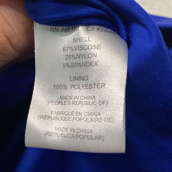 Anthropologies Hutch Cobalt Blue Pocketed Mini Skirt size XS - Picture 6 of 9